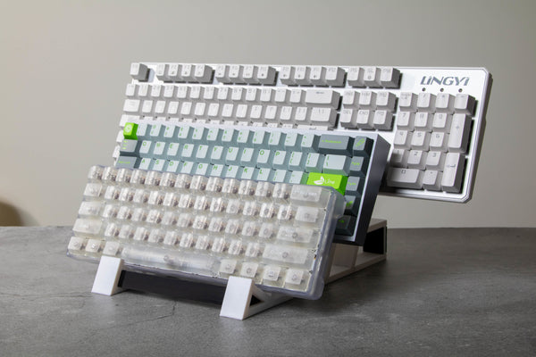 Triple Tier Keyboard Display Stand